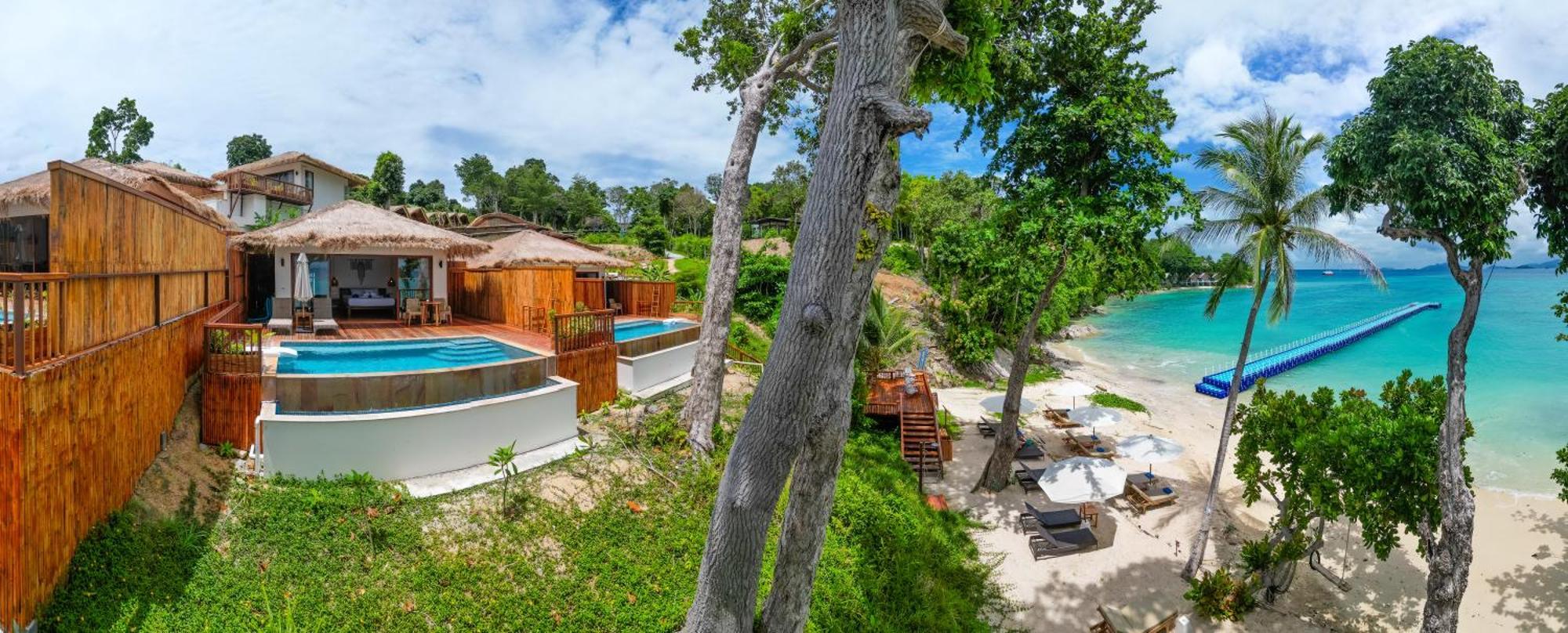 Ten Moons Sunset Villas Ко Липе Экстерьер фото